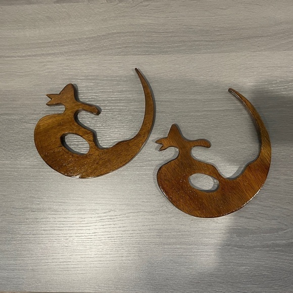 Australia Kangaroo Handmade Pot Coasters - Picture 3 of 4